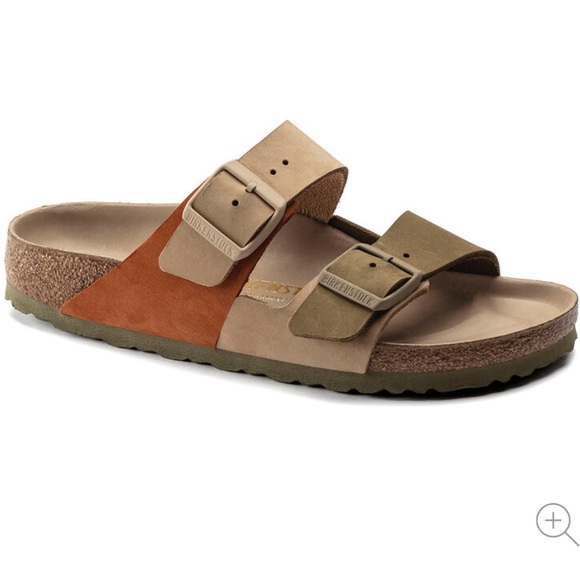 Birkenstock Shoes - Multi-Tone Birkenstock Arizona Leather Sandals - US8.5 in EUC!
